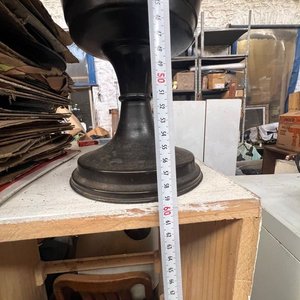 Lámpara a Queroseno Tipo Aladin con Tubo de Vidrio Transparente - imagen 4