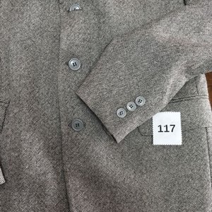 Saco de Vestir Gris Talle M - imagen 3