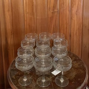 Lote anterior: 1 juego 12 copas champagne