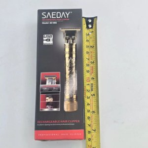 Patillera Recargable USB Saeday Modelo SD-006 con Accesorios - imagen 6