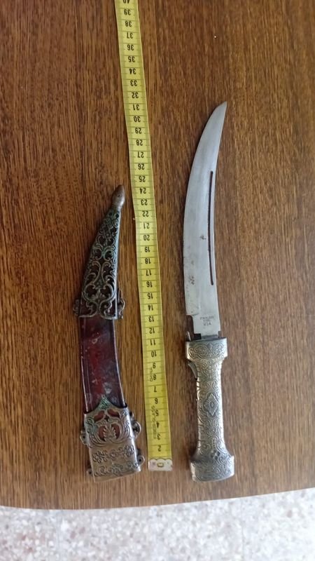 Cuchillo con vaina USA, 32 cm