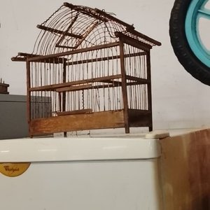 Lote anterior: Jaula Antigua para Pájaros de Madera y Metal