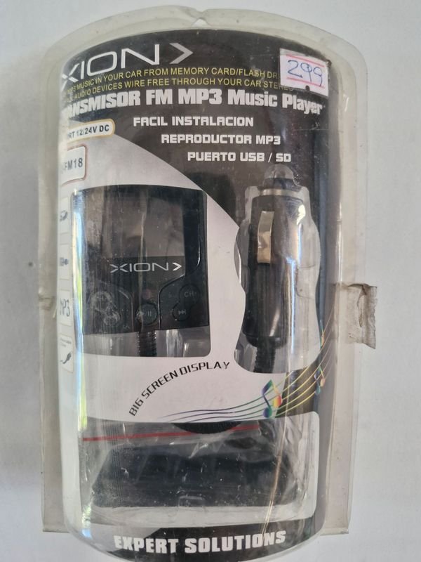 Lote anterior: Transmisor FM con MP3 y Reproductor de Música