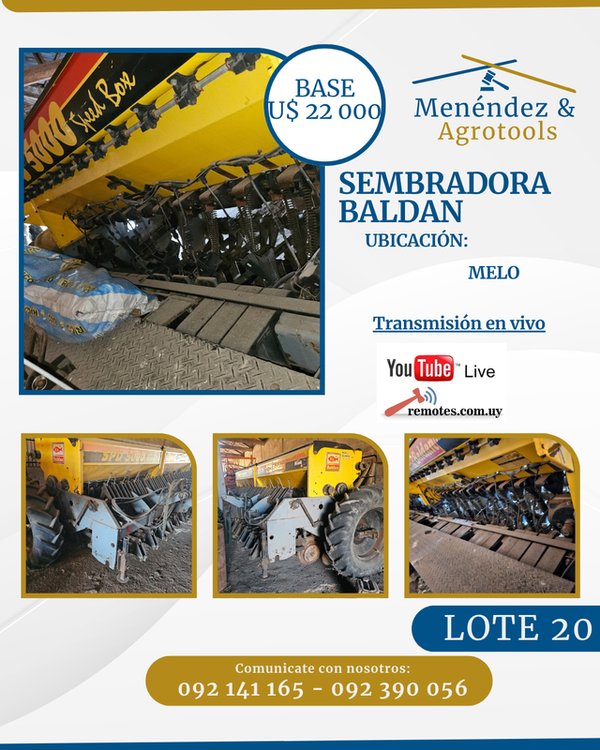 Sembradora Baldan SPD 5000 Speed Box