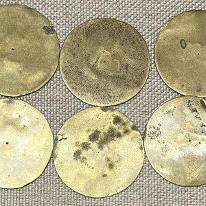 Lote anterior: Lote de 6 Fichas Rurales de Bronce con Numeración "100"