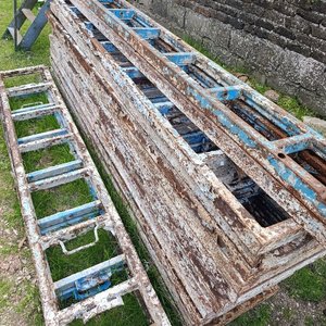 Estructuras Metálicas Azules para Andamio - Largo 240 cm - imagen 2