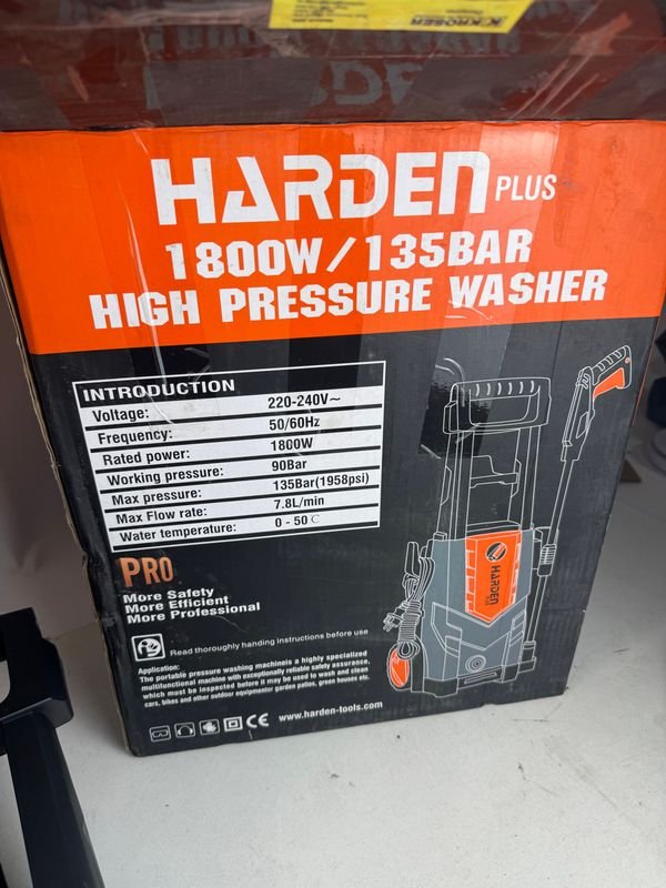 Lavadora de alta presión Harden 1800W - imagen 5