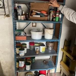 Lote siguiente: Estantería Metálica Pronto con Tarros de Tornillos y Otros Contenidos