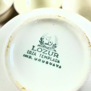 Juego de Tazas y Platillos Lozur Bristol (23 Piezas) - imagen 4