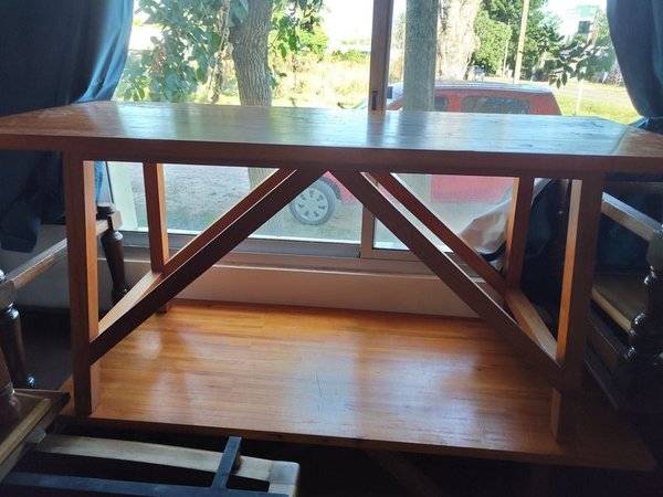 BUENA MESA RUSTICA EN MADERA MACIZA