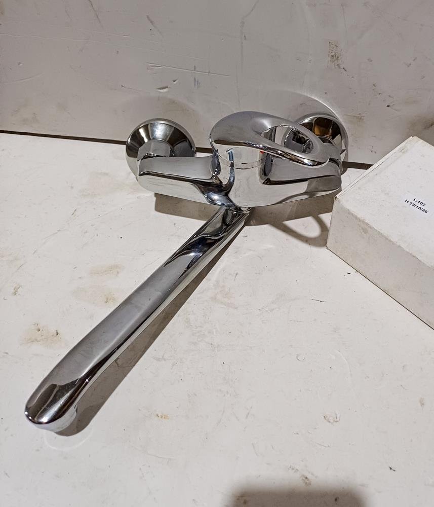 5 Canillas Mezcladoras Cromadas para Cocina o Baño