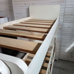 Cama Cucheta Blanca Moderna - imagen 4