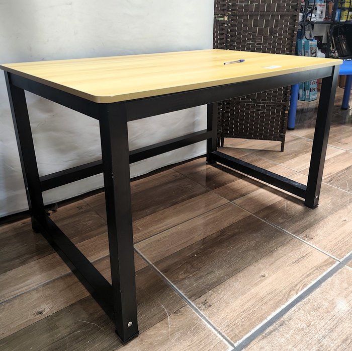 Mesa Estilo Industrial Estructura Metálica Reforzada - imagen 5