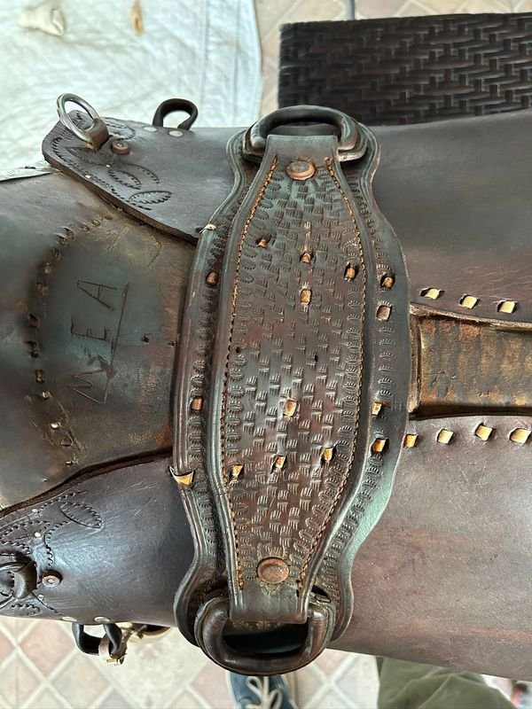 Montura de cuero para caballo en excelente estado - imagen 12