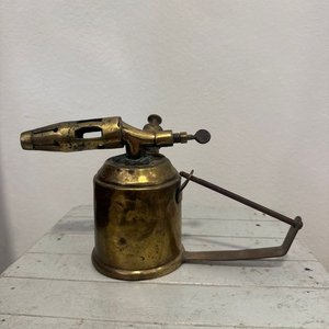 Soplete Antiguo de Bronce para Soldar - imagen 3