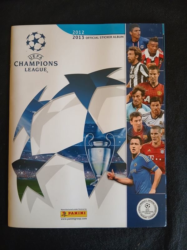 Álbum Panini UEFA Champions League 2012-2013 Completo