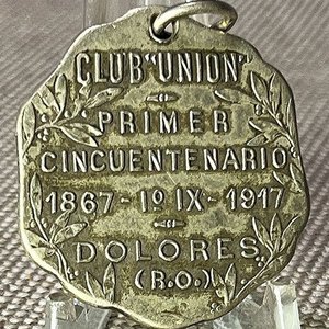 Lote anterior: Medalla Club Unión Primer Cincuentenario Dolores 1917