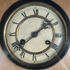 Antiguo Reloj de Pared Alemán Junghans con Carillón, Llave y Péndulo - imagen 3
