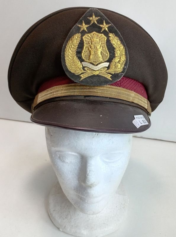 Gorra de Oficial de Policía de Indonesia - Talle 54
