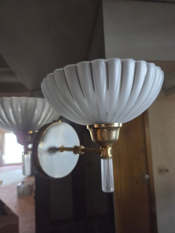 Iluminación de pared con decoración de luces y espejos - imagen 2