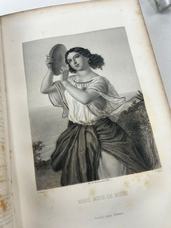 La Sagrada Biblia Traducida de la Vulgata Latina por Don Félix Torres Amat - Paris 1867 - imagen 3