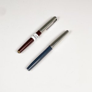 Dos Lapiceras Parker Pluma Vintage - imagen 1