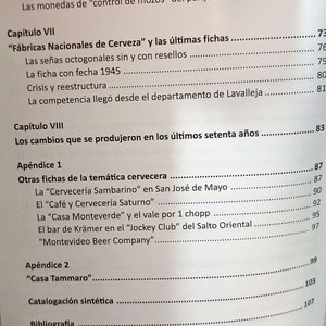 Libro: Las Fichas Utilizadas por las Fábricas de Cerveza en Uruguay - Catálogo Histórico - imagen 4