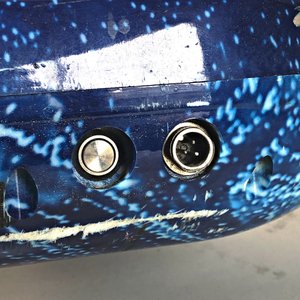 Patineta Eléctrica Hoverboard Azul con Cargador - imagen 3