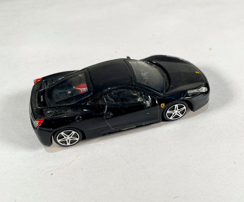 Auto a Escala Ferrari 458 Italia Negro 1:43