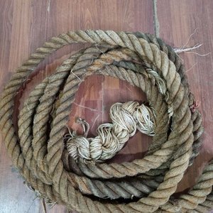 Tramo de Cuerda Gruesa de Sisal para Boliche o Decoración Rústica - imagen 2