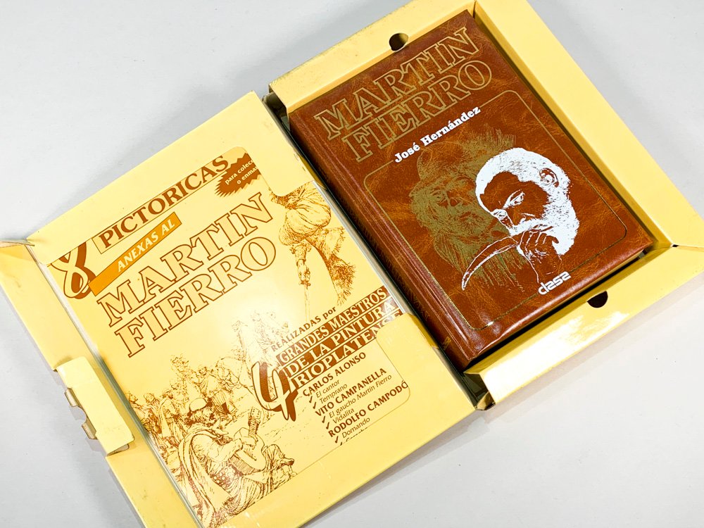 Libro sobre Martín Fierro de José Hernández - imagen 2