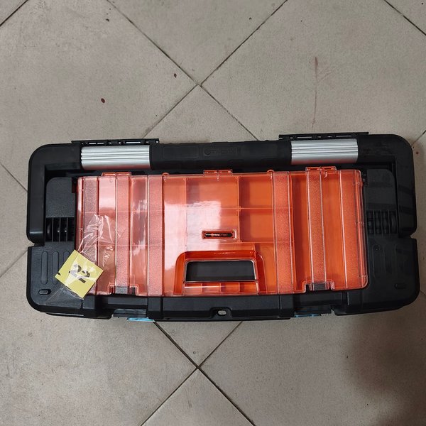 Caja de Herramientas Táctix con Organizador Transparente - imagen 1