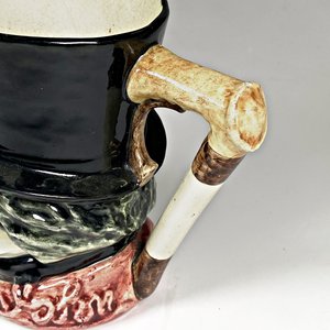 Cofrecito de Metal WMF con Llave y Jarra de Loza Estilo Victoriano - imagen 4