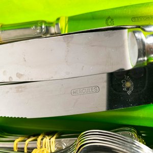 Juego de Cubiertos "Hercules Inox" con Estuche Verde - imagen 6