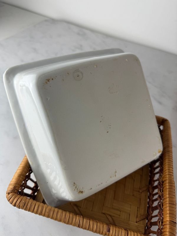 Conjunto de porcelana y fondue con soporte - imagen 5