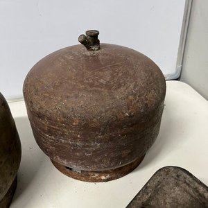 2 Garrafas de Gas 3kg y 3 Cabezales de Cocinilla Antigua - imagen 3