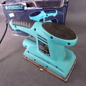 Lijadora Orbital Eléctrica ENERGY FS60 con Caja Original - imagen 3
