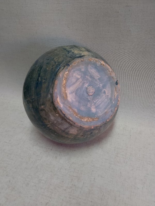 Vaso cerámico de 22 cm con diseño floral - imagen 5