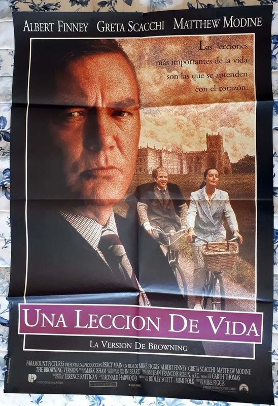 Poster Original de Cine "Una Lección de Vida" (1994) - Albert Finney