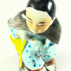 Figura en porcelana oriental de 21 cm - imagen 2