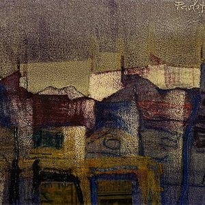 Lote anterior: Obra "Ciudad" de Raúl Pavlotzky - Técnica Mixta sobre Tela
