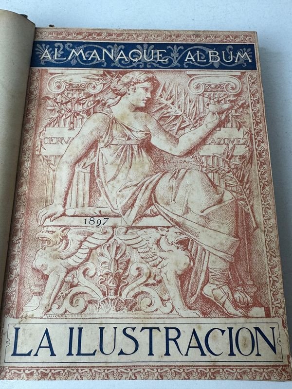 Almanaque Album de la Ilustración para el Año 1897 - Madrid 1896 - imagen 3