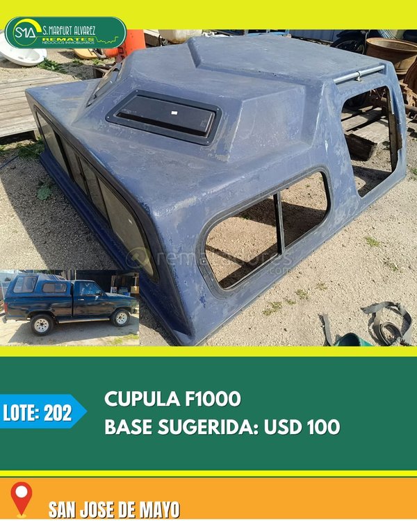 Cúpula para camioneta Ford F100