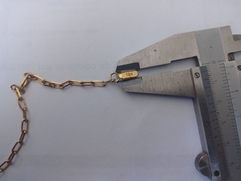 Pulsera de Oro con Marcado 18K - imagen 2
