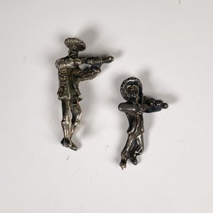 Lote anterior: Dos Figuras de Violinistas en Plata 925