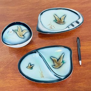 Set de Porcelana Japonesa "Le Canard" con Diseño de Patos - imagen 1