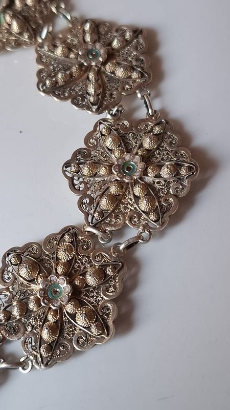 Pulsera de Filigrama Antigua y Hermosa - imagen 6