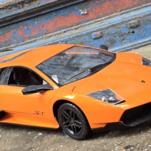 Réplica Lamborghini Murciélago LP 670-4 SV Naranja - imagen 5