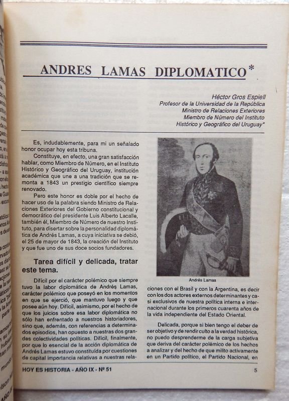 Revista Hoy Es Historia: Una publicación histórica de Uruguay - imagen 3