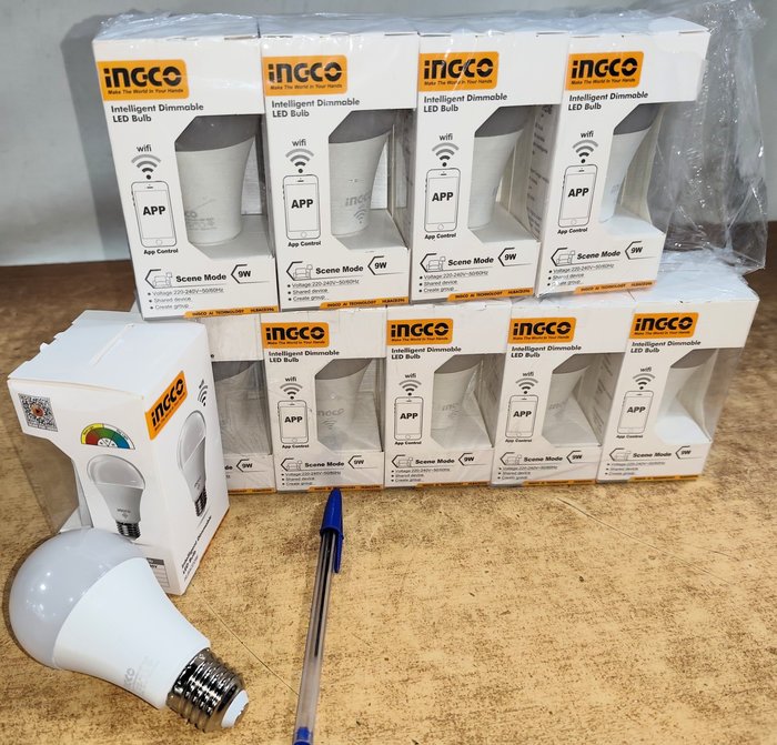 Lámparas LED INGCO 9W Nuevas con WiFi y APP Control - imagen 5